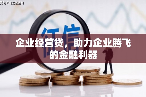 西城企业经营贷，助力企业腾飞的金融利器