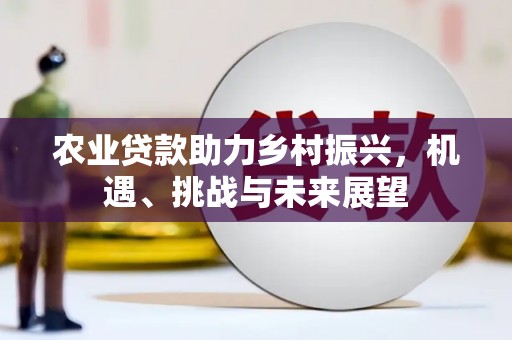 西城农业贷款助力乡村振兴，机遇、挑战与未来展望