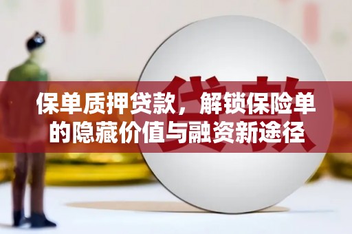 西城保单质押贷款，解锁保险单的隐藏价值与融资新途径