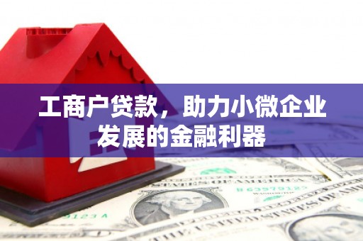 西城工商户贷款，助力小微企业发展的金融利器