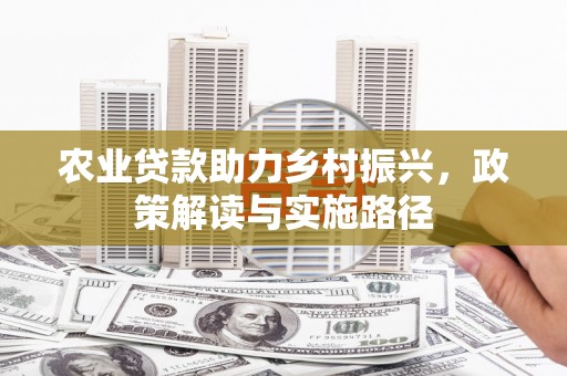 西城农业贷款助力乡村振兴，政策解读与实施路径