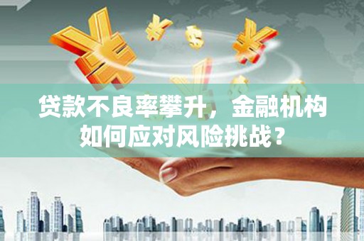 西城贷款不良率攀升，金融机构如何应对风险挑战？