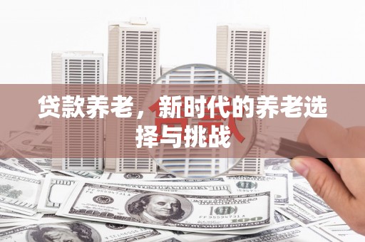 西城贷款养老，新时代的养老选择与挑战