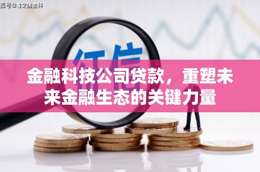 西城金融科技公司贷款，重塑未来金融生态的关键力量