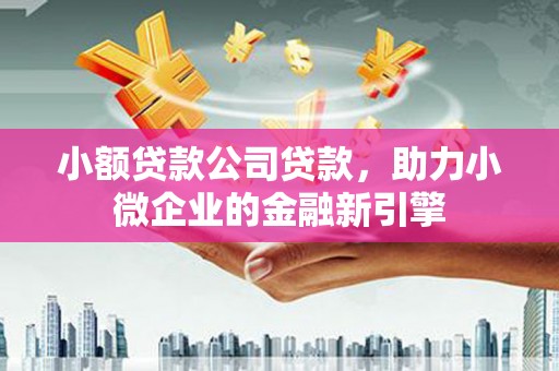 西城小额贷款公司贷款，助力小微企业的金融新引擎